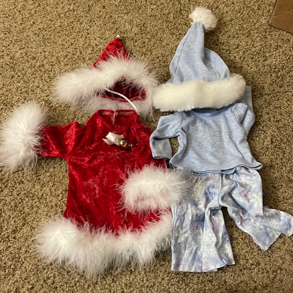 American Girl Doll Christmas outfits